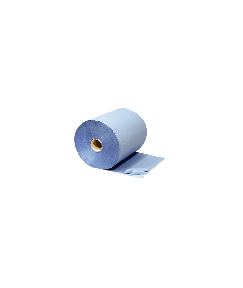 BOBINA PAPEL CHEMINE AZUL (140 Metros) PACK/6UD