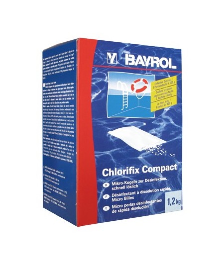 CHLORIFIX COMPACT 1,2 Kg. (3X400GR)