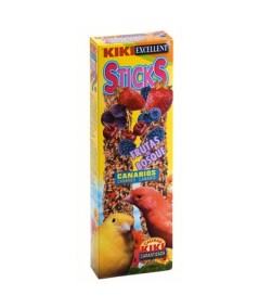 KIKI STICKS CANARIOS FRUTAS BOSQUE 2 UD.