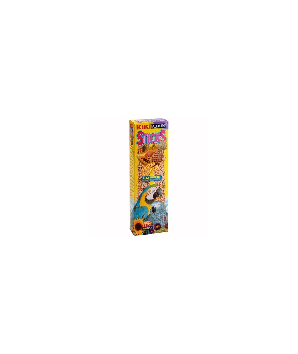 KIKI STICKS LOROS FRUTAS EXOTICAS 2 UD.