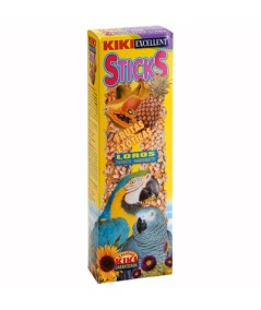 KIKI STICKS LOROS FRUTAS EXOTICAS 2 UD.