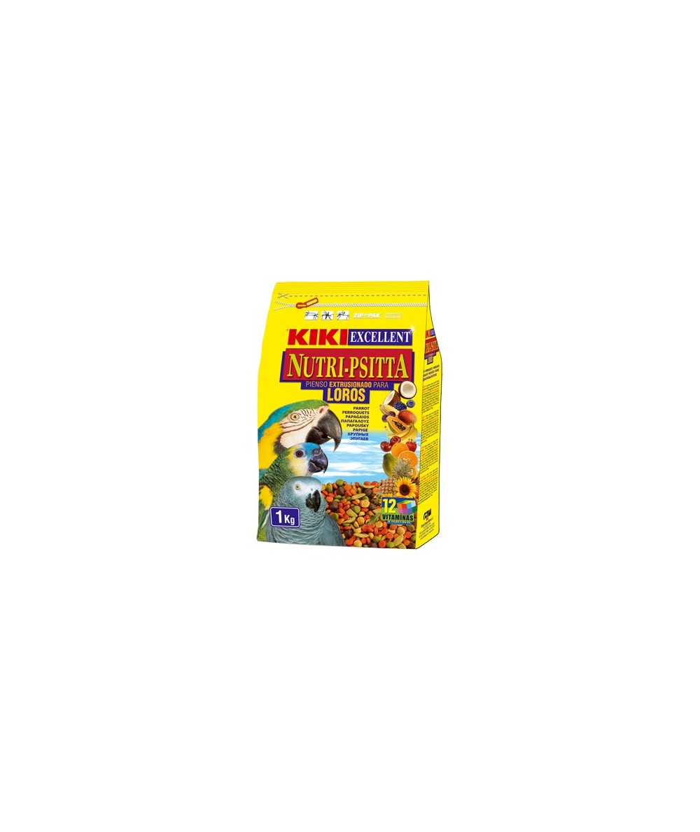 KIKI NUTRI-PSITTA PARA LOROS 1 kg.