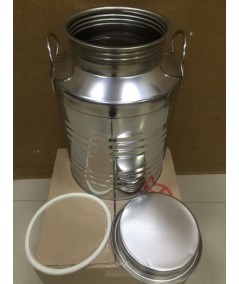 DEPOSITO 50 L INOX C/TAPA