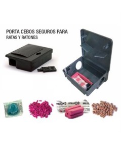 PORTA CEBO SEGURIDAD CON LLAVE