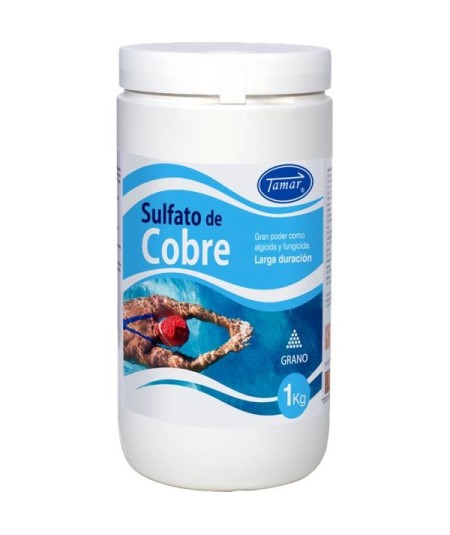 SULFATO DE COBRE PISCINA 1 KG