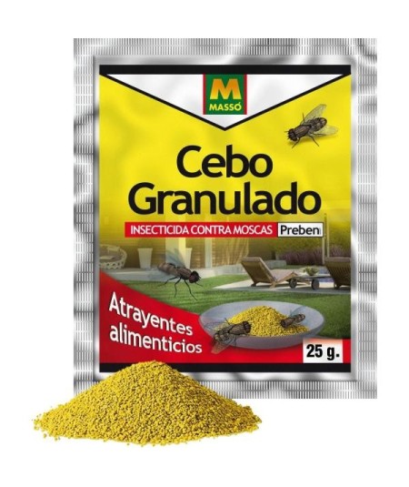 CEBO GRANULADO PARA MOSCAS