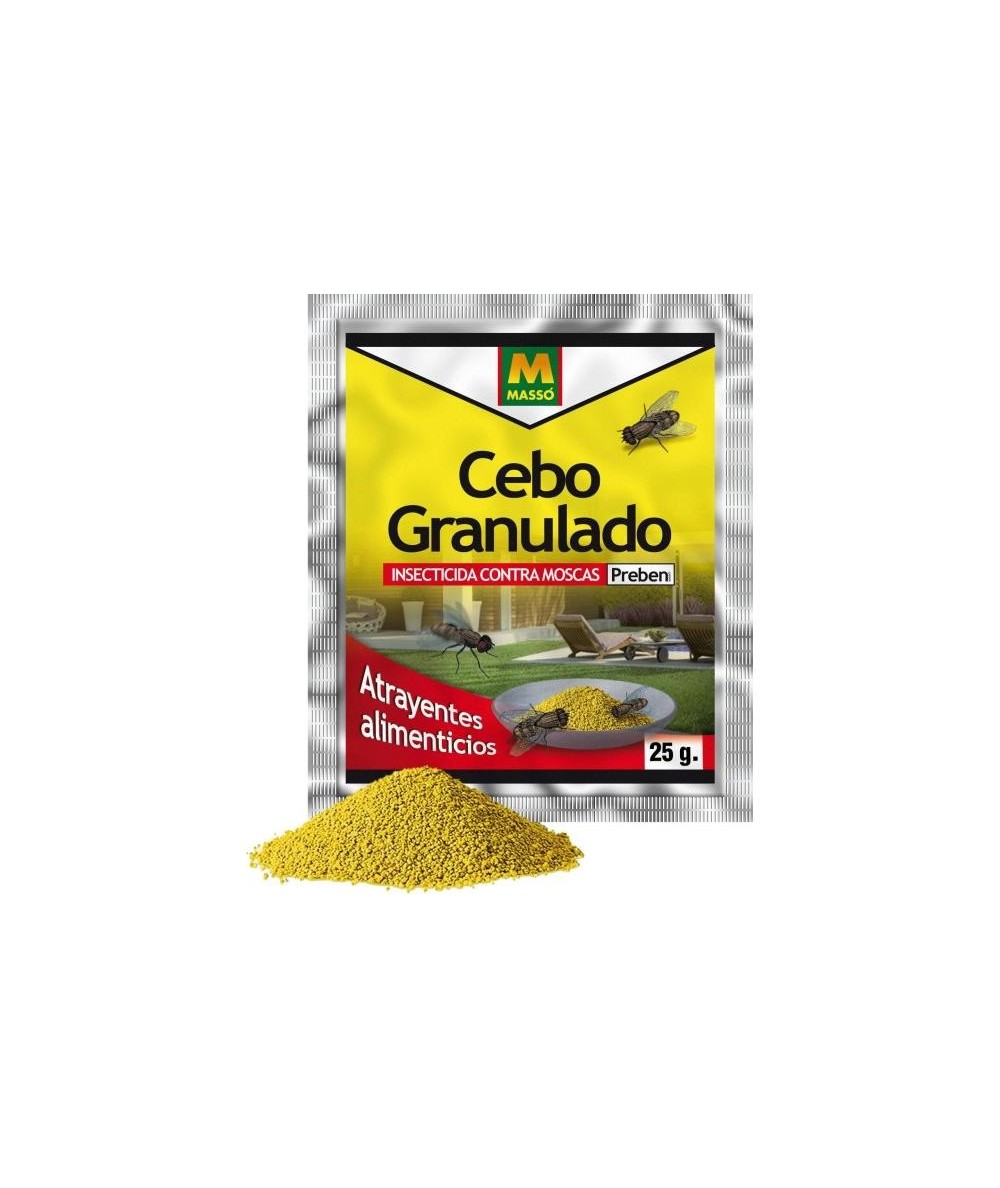 CEBO GRANULADO PARA MOSCAS