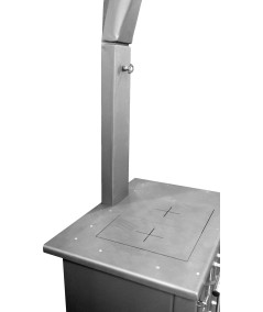 COCINA URANO DE LEÑA 86x60x84,5 cm