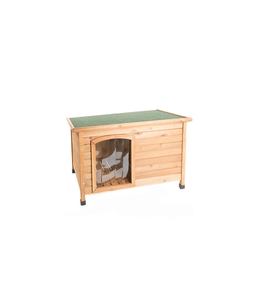 Caseta de madera para perros 